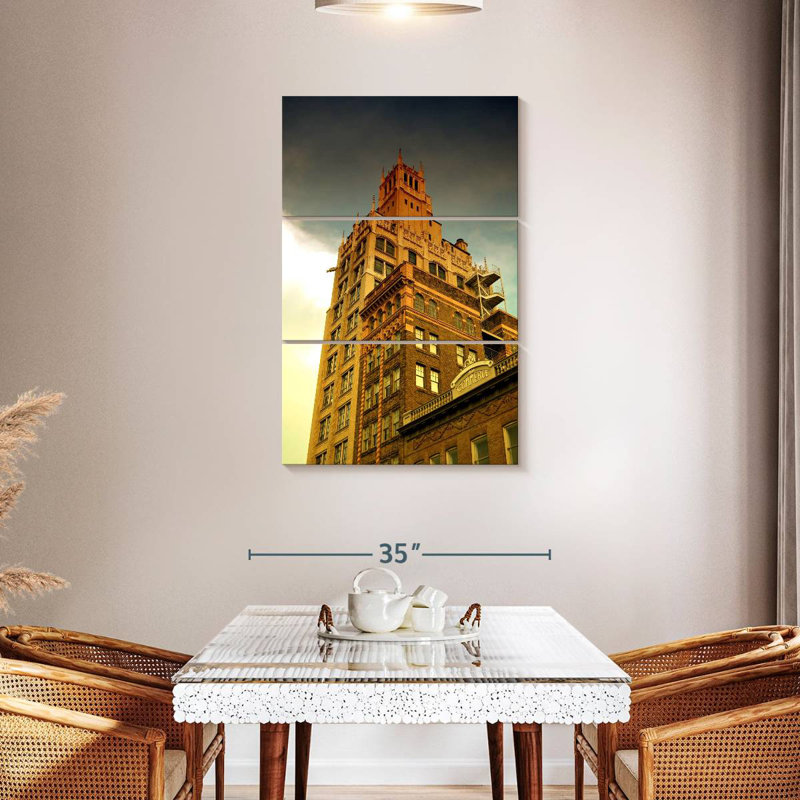 Lilie Asheville Jackson Building, 65" H x 42" W