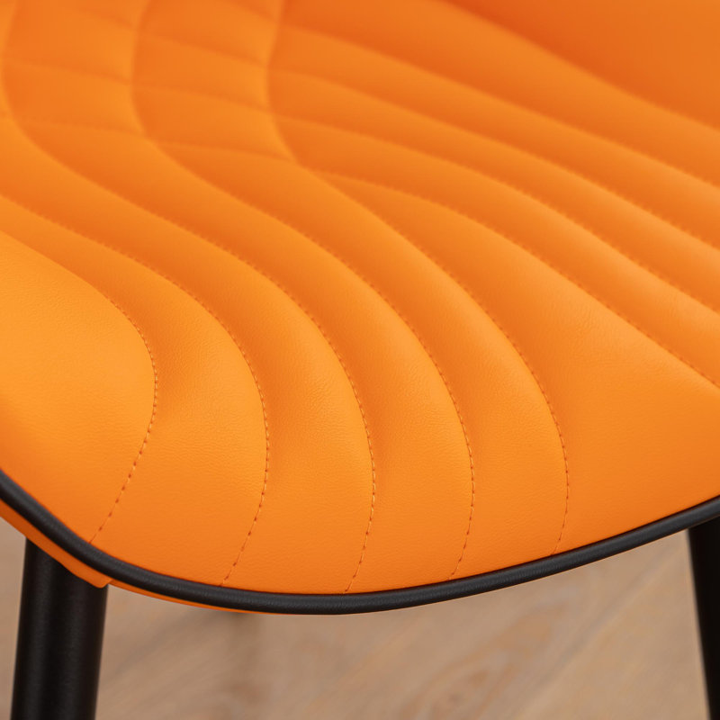 Comfortable Padded Dining Chairs with Back Easy Assembly Upholstered Side Chair, Accent Chairs for Kitchen, Dining Room