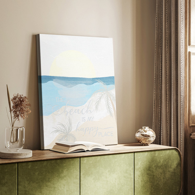 Happy Place - galerie Cavas sur mesure, H 48 po x l 32 po
