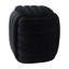 Tabouret d'appoint moderne en velours et nœuds cubes-1078554680
