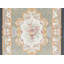 Hand-Knotted High-Quality Gold, Green, and White Area Rug