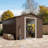 Outdoor Storage Shed, Large Metal Aluminum Waterproof Tool Sheds With Lockable Door-113909485-113909489