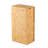 Modern Farmhouse Burl Finish End Table With 2 Drawers And Open Storage Light Wood-792408498