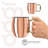 Oggi Barware 2 Piece 20 Oz Stainless Steel Moscow Mule Mug Set
