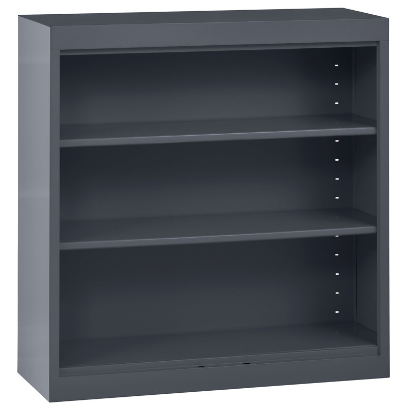  Armoire de rangement simple en acier de calibre 24 (H 36 po x l 36 po x P 12 po), Gris anthracite