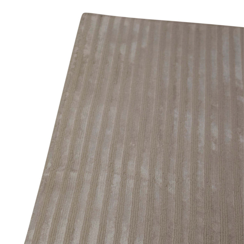 Hand Knotted Area Rug in Cream