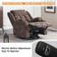 Fauteuil inclinable électrique berçant Red Rock-285194891