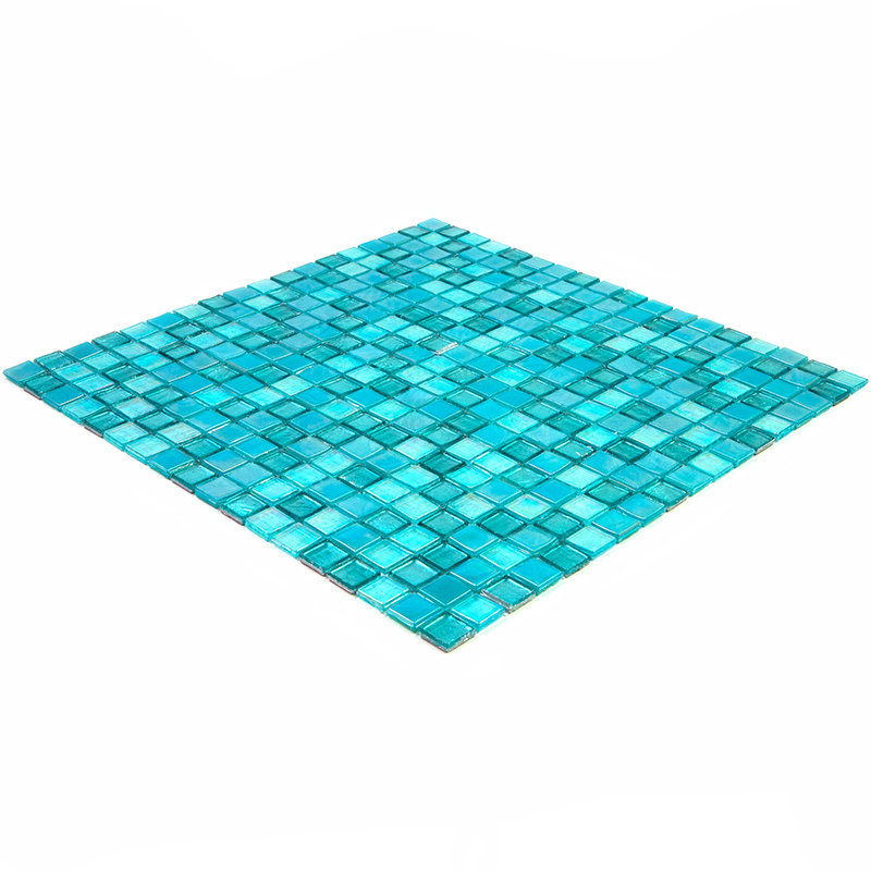 Mingles 0.6" x 0.6" Glass Mosaic Grid Wall & Floor Tile