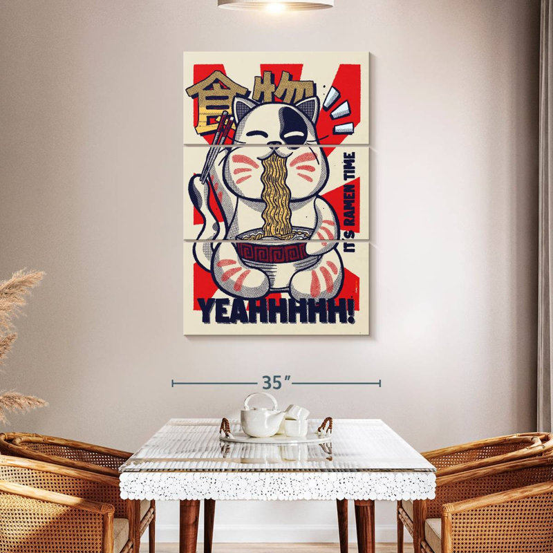 Yarlin It's Ramen Time, 50" H x 32" W