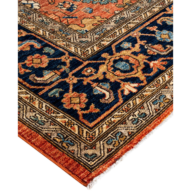 Serapi One-of-a-Kind 9' 0" X 11' 11" Hand Knotted Area Rug