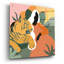  «Mother Nature 4» par Art mural en verre acrylique cadre, 24 po x 24 po-2008531373