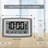 Atomic Clock With Indoor And Outdoor Temperature - 12.5 Inch Self-Setting Digital Clock Large Display
