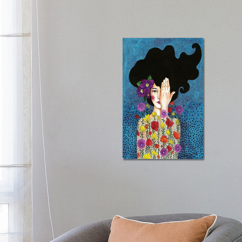 You've Come To Lose Some Memories by Hülya Özdemir - Print on Canvas, No Framed, 20.32 cm H x 30.48 cm W