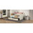 Upholstered Daybed With Storage Drawers, Charging Station And LED Lights-625749286
