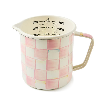 Mocha Check 7 Cup Measuring Cup