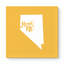 Reno Nevada - State Silhouette - Art mural sur toile-132941996