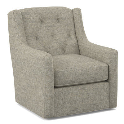 Upholstered Swivel Armchair
