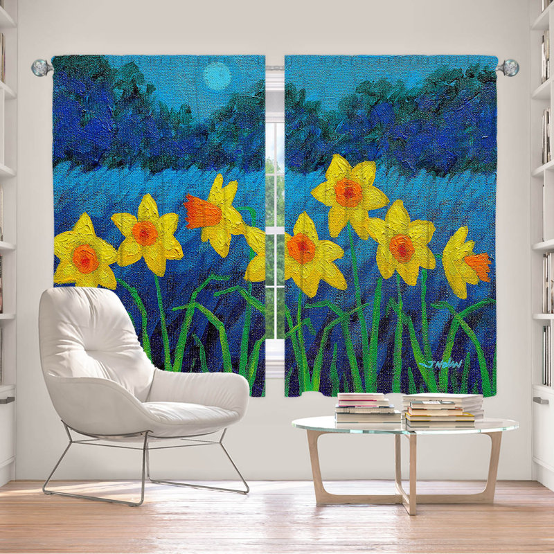 Delaughter Room Darkening Curtain Pair, 56" W x 78" L