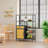 31.69'' Iron Standard Baker's Rack