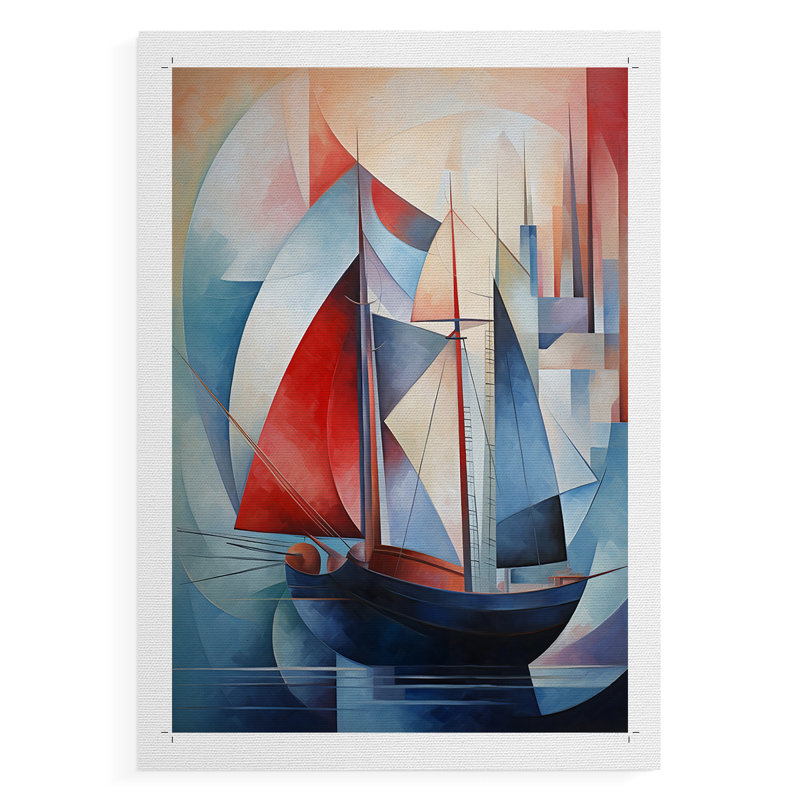 NAUTICAL Series CDI - Impression sur toile seulement - NON CADRE, H 12 po x l 8 po