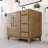 Burtch 36"W X 22"D Oak Bathroom Vanity With White Arabescato Engineered Stone Countertop And Undermount Ceramic Sink
