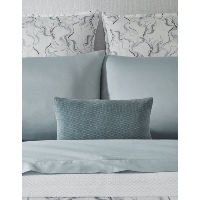 Drezzo Lumbar Pillow Cover & Insert, Bluestone