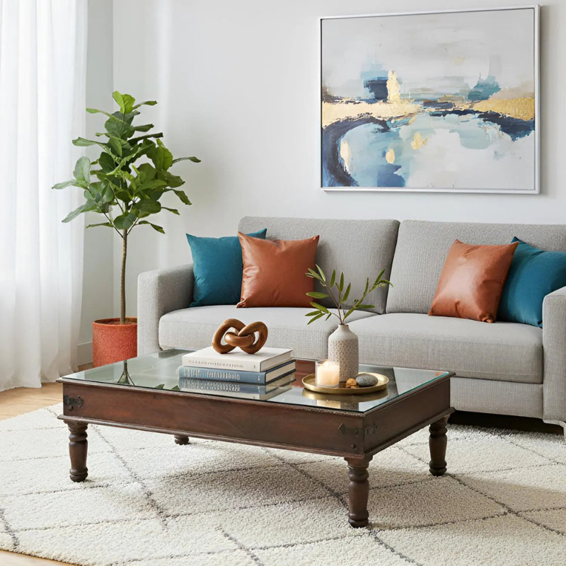 Solid Wood Single Coffee Table