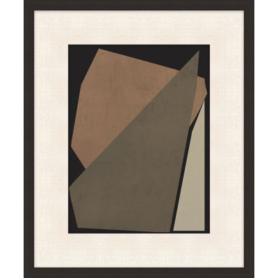 Texture and Shapes 6 Framed Graphic Art
