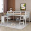 Lit mezzanine avec bureau intégré Maysville par Harriet Bee-1095168450-1095168454