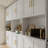 85" Kitchen Storage Cabinets （3pc）-963886266