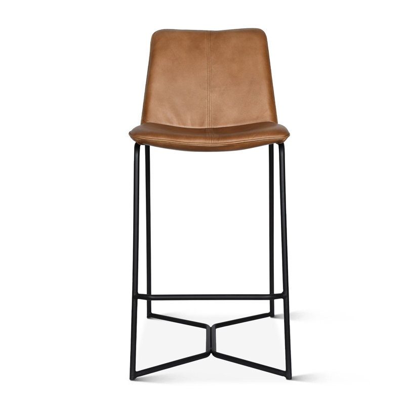 Brisben 18" W Chair, Short Stool (22.75" Seat Height), Hand Washed Taupe