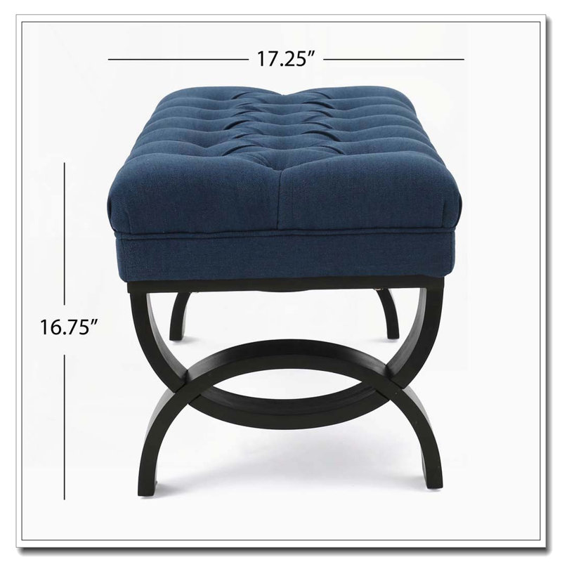 Banc repose-pieds Classic, Marine