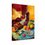Mode nature morte avec vin et fruits-1021468549
