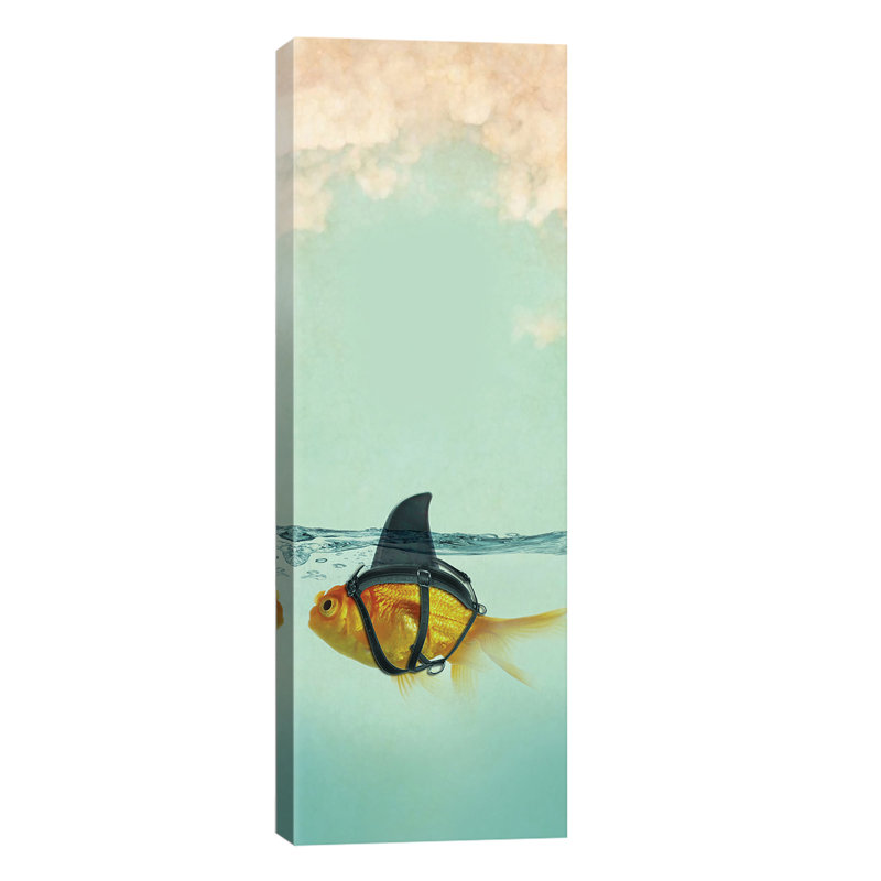 Brilliant Disguise by Vin Zzep - Wrapped Canvas Panoramic Print, 30.48 cm H x 91.44 cm W x 1.91 cm D