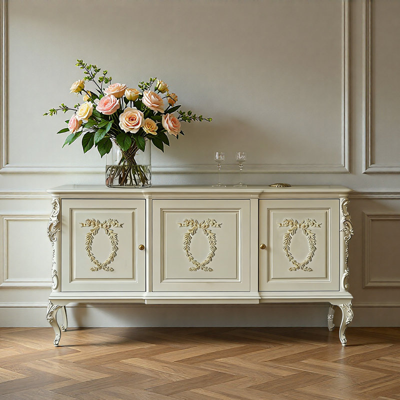 Cream Style Kitchen Sideboard