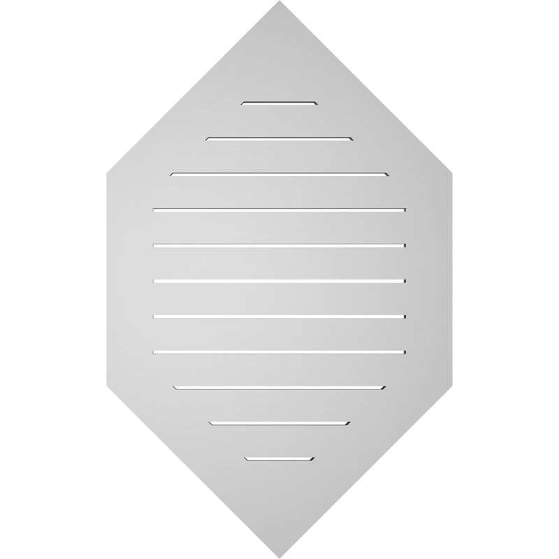 Pente verticale verticale en uréthane Signature, H 1 po x l 26 po x L 42 po