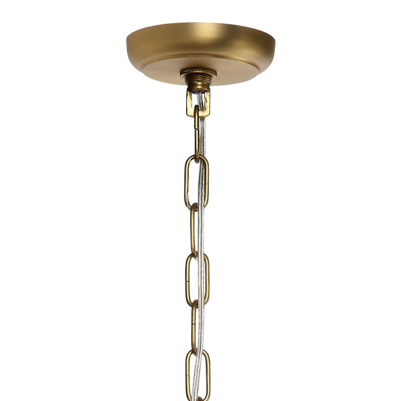 Magnolia 10-Light Quartz Glass Chandelier