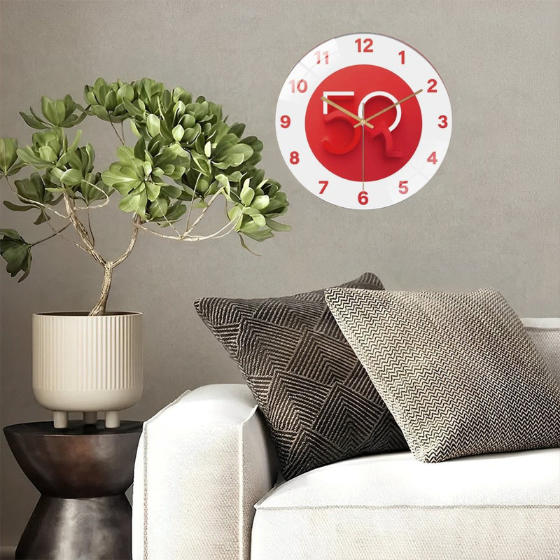 Symbole de l'horloge murale 5Q
