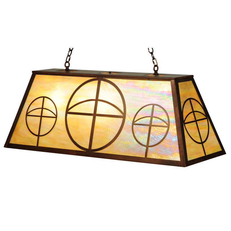 Luminaire suspendu linéaire 9 lumières