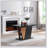 61.81 (46.46) inch Extendable Dining Table with Built-in Storage, Modern Wooden Table with Sturdy Metal Frame and MDF base-722521169
