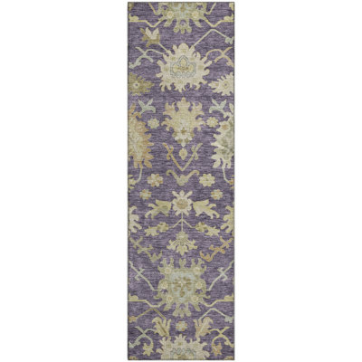 Premium Machine Washable Gurubaksh AMF1150 Global Rug
