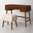 Headley Mid Century Modern 2 Drawer Flip Top Vanity Set