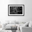 Stockholm City Map - Single Picture Frame Print-642975300-642975298