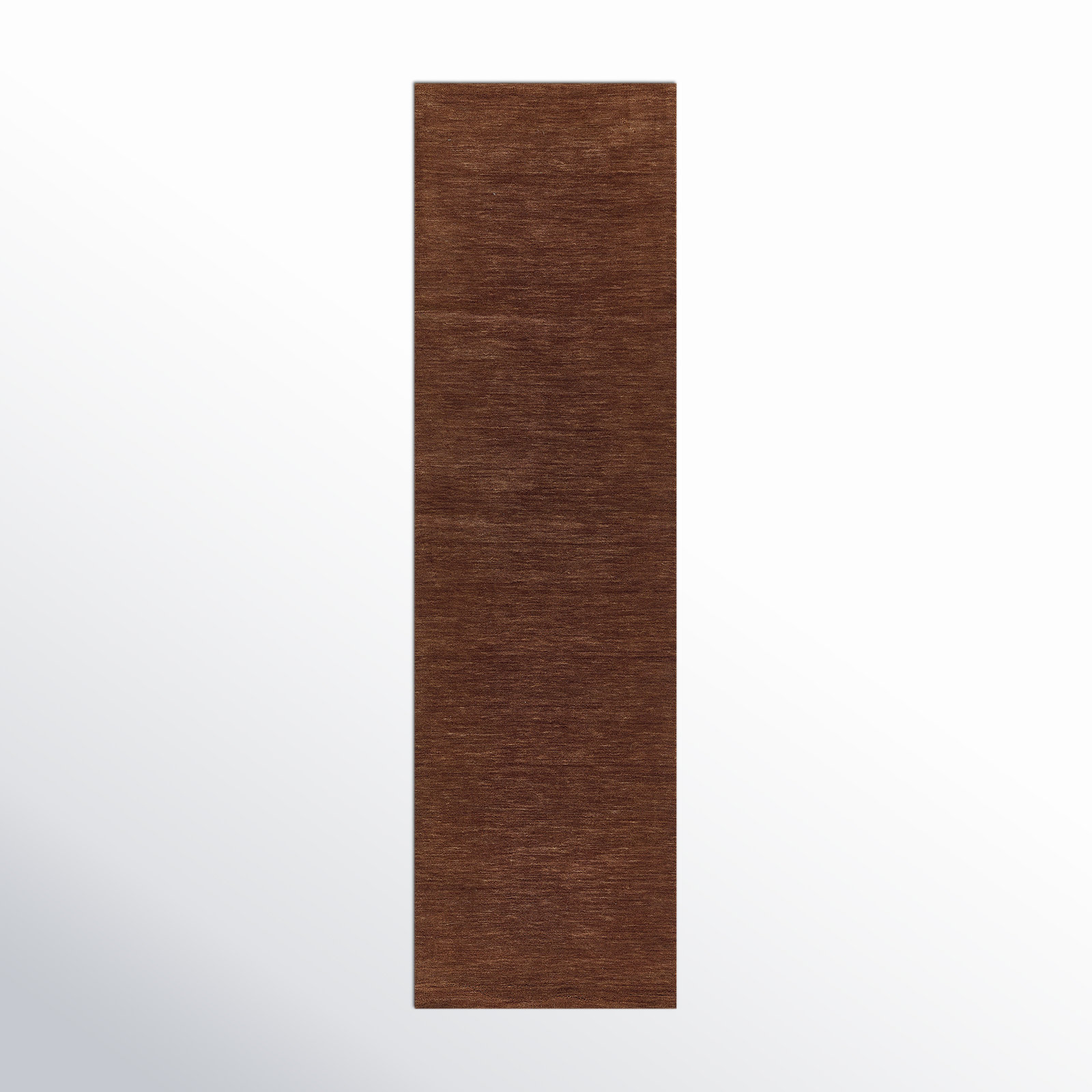 Althena Handmade Wool Copper Rug, Runner 2'3" x 8'