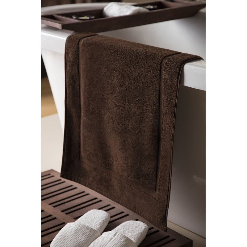 Belledorm Madison Towel Range Bath Rug, Chocolate