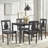 Ballast 4 - Person Solid Wood Top Four Leg Dining Set-2111256155