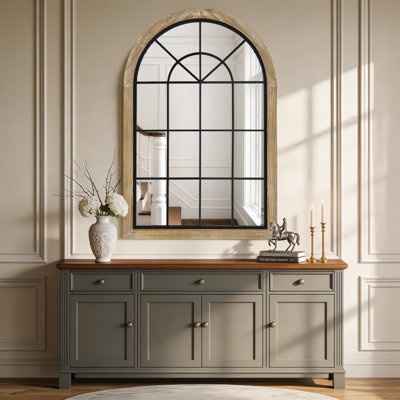 Miroir mural haute définition, miroir transparent incassable avec imagerie haute définition, miroir décoratif facile à installer pour le vestibule du salon