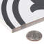 Bliss Black Gothic 8-in. Encaustic Spanish/Moroccan Patterned Matte Porcelain Wall and Floor Tile