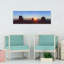 Majestic Desert Sunrise 1 Piece Wrapped Canvas Panoramic Wall Art-1559866287