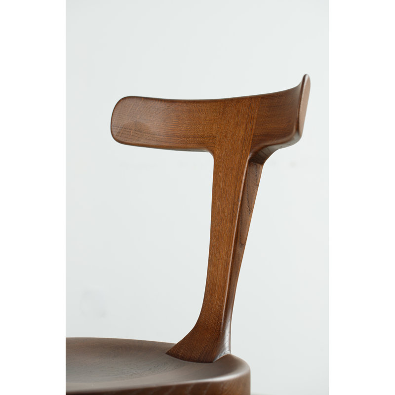 Anvil Dining Chair, Matte Brown